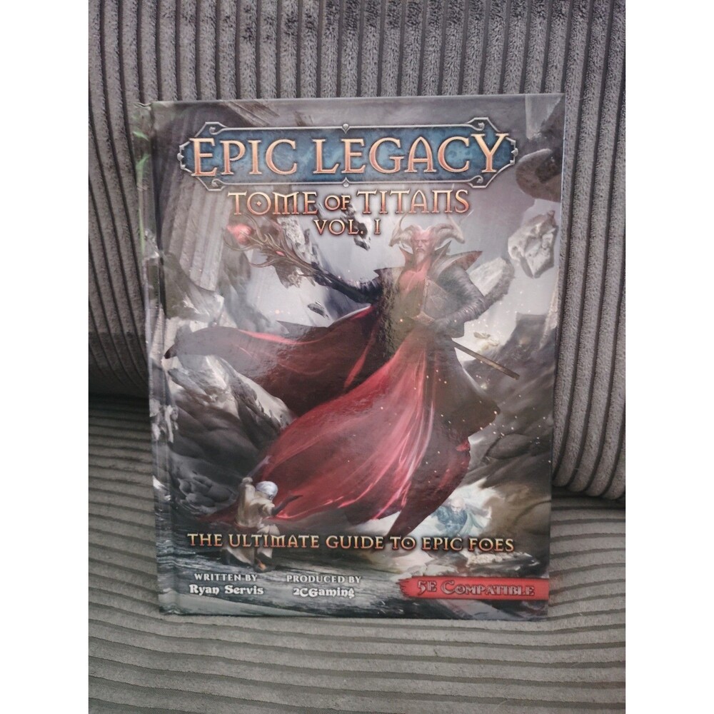 Epic Legacy Tome of Titans Vol 1. 5 Ed Compatible Book